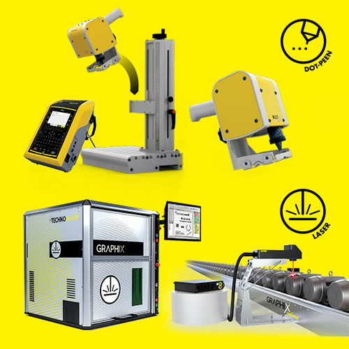 Gamme Technomark Micro-percussion et laser