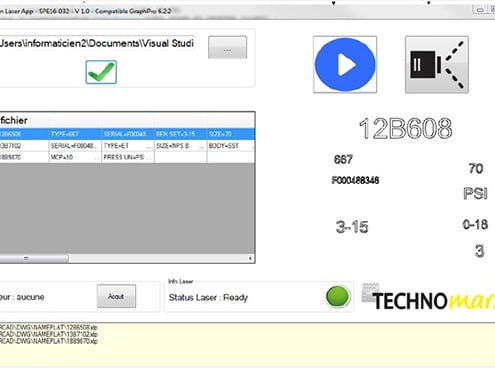 Solution 激光打标专用软件 Technomark